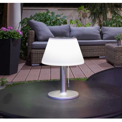 LED Ljusreglerad solcell lampa VIOLA LED/3,7V IP44