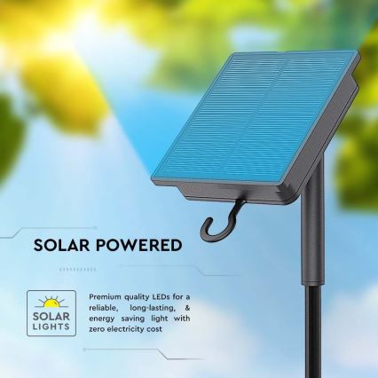 LED Ljusreglerad solcell list LED/1,2W/3,7V 3000K IP67 5m + fjärrkontroll