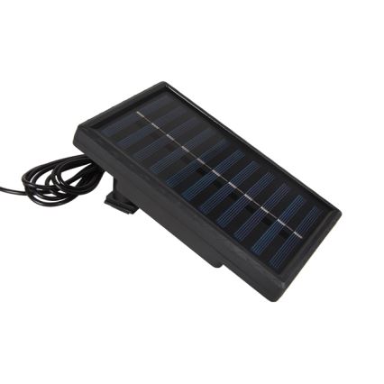 LED Ljusreglerad solcell ljuskrona på snöre 2xLED/1,8W/3,7V IP44 6500K 1200 mAh + fjärrkontroll