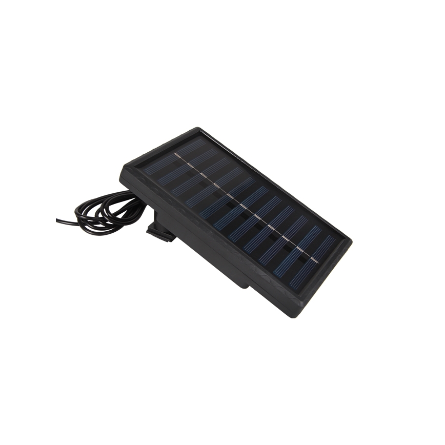 LED Ljusreglerad solcell ljuskrona på snöre 2xLED/1,8W/3,7V IP44 6500K 1200 mAh + fjärrkontroll