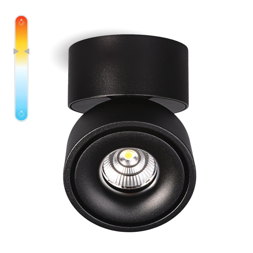 LED ljusreglerad spotlight LAHTI LED/13,5W/230V 3000K CRI 90 svart