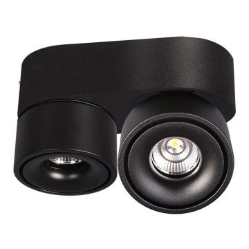 LED ljusreglerad spotlight LAHTI MINI 2xLED/9W/230V 3000K CRI 90 svart