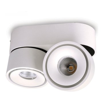LED ljusreglerad spotlight LAHTI MINI 2xLED/9W/230V 3000K CRI 90 vit