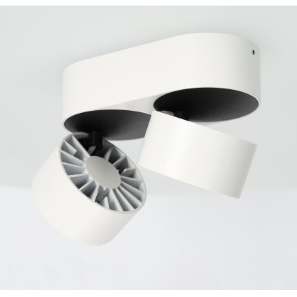 LED ljusreglerad spotlight LAHTI MINI 2xLED/9W/230V 3000K CRI 90 vit