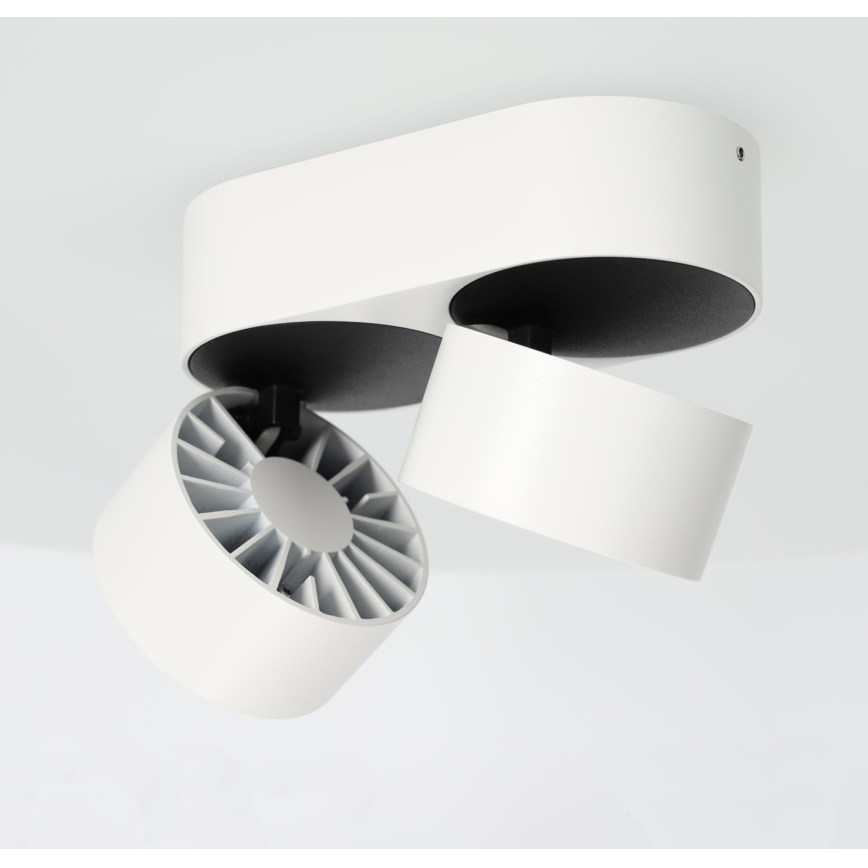 LED ljusreglerad spotlight LAHTI MINI 2xLED/9W/230V 3000K CRI 90 vit