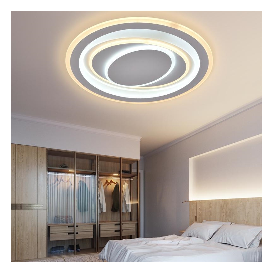 LED ljusreglerad taklampa LED/100W/230V 3000-6500K + fjärrkontroll