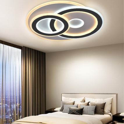 LED ljusreglerad taklampa LED/105W/230V 3000-6500K + fjärrkontroll
