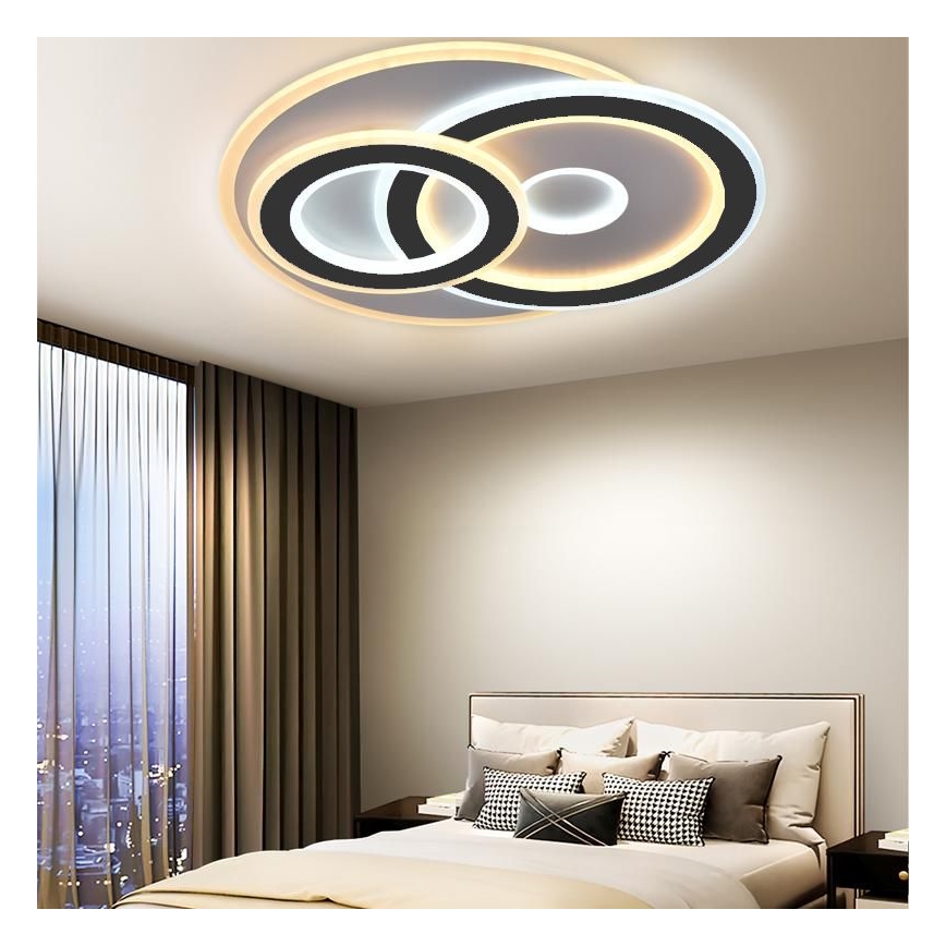 LED ljusreglerad taklampa LED/105W/230V 3000-6500K + fjärrkontroll