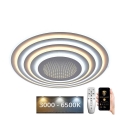 LED ljusreglerad taklampa LED/140W/230V 3000-6500K + fjärrkontroll
