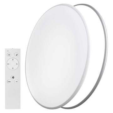 LED ljusreglerad taklampa  LED/24W/230V + fjärrkontroll  rund  2700K-6500K