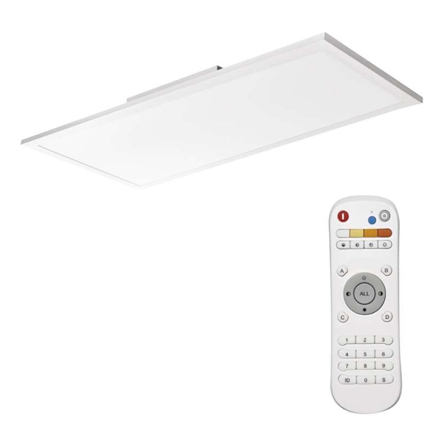 LED ljusreglerad taklampa  LED/25W/230V + fjärrkontroll  rektangel 2700K-6000K