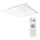 LED ljusreglerad taklampa  LED/40W/230V + fjärrkontroll  fyrkant  2700K-6000K