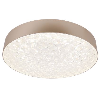 LED ljusreglerad taklampa LUXON LED/60W/230V 2800-6500K beige + fjärrkontroll