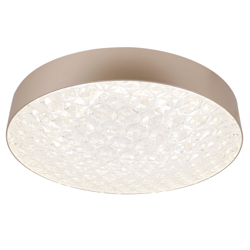 LED ljusreglerad taklampa LUXON LED/60W/230V 2800-6500K beige + fjärrkontroll
