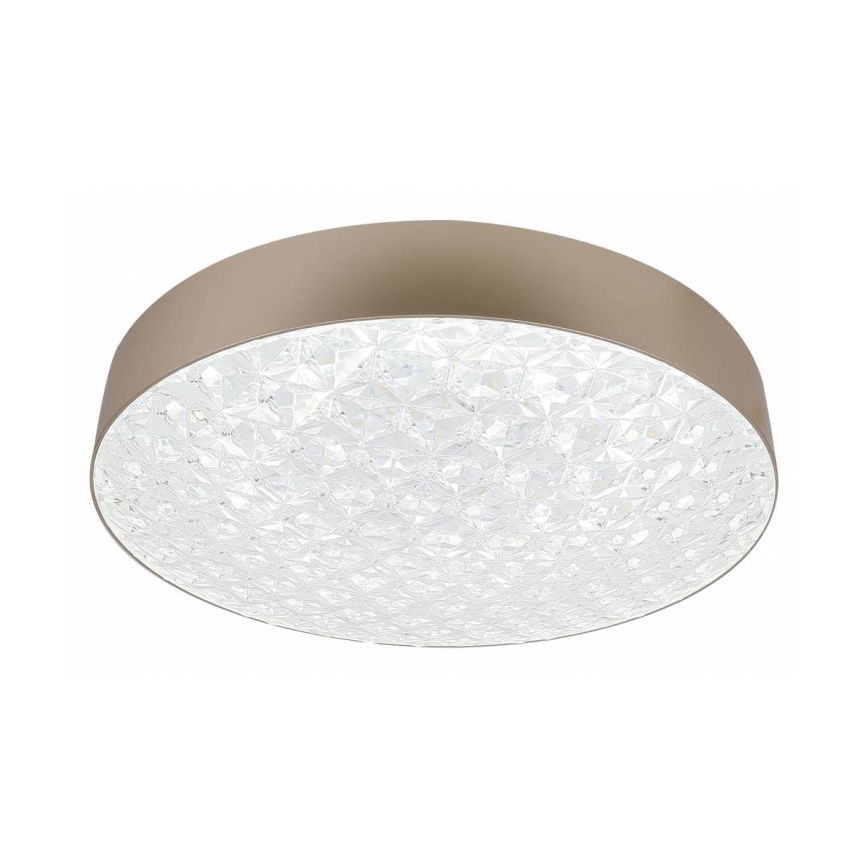 LED ljusreglerad taklampa LUXON LED/60W/230V 2800-6500K beige + fjärrkontroll