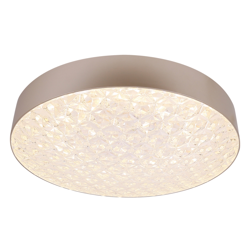 LED ljusreglerad taklampa LUXON LED/60W/230V 2800-6500K beige + fjärrkontroll