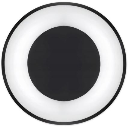 LED ljusreglerad taklampa NOVA LED/54W/230V 3000-6500K svart + fjärrkontroll