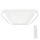 LED ljusreglerad taklampa QUADRO LED/38W/230V 3000-6000K vit + fjärrkontroll