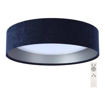 LED ljusreglerad taklampa  SMART GALAXY LED/24W/230V blå /silver 3000-6500K + Fjärrkontroll