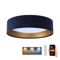 LED ljusreglerad taklampa SMART GALAXY LED/24W/230V diameter 45 cm 2700-6500K Wi-Fi Tuya blå/gyllene + fjärrkontroll