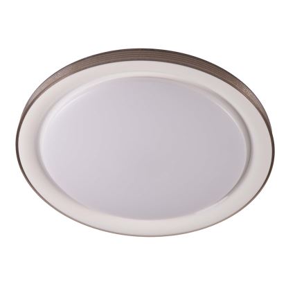 LED ljusreglerad taklampa till badrum GRAŻYNA LED/72W/230V 3000-6000K diameter 51 cm IP44 grå + fjärrkontroll