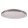 LED ljusreglerad taklampa till badrum GRAŻYNA LED/72W/230V 3000-6000K diameter 51 cm IP44 grå + fjärrkontroll