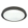 LED ljusreglerad taklampa till badrum HALINA LED/48W/230V 3000-6000K diameter 38 cm IP44 svart + fjärrkontroll