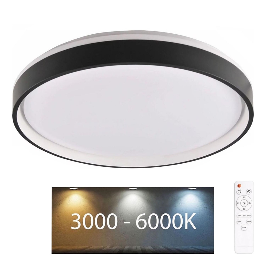 LED ljusreglerad taklampa till badrum JADWIGA LED/42W/230V diameter 38,5 cm 3000-6000K IP44 + fjärrkontroll