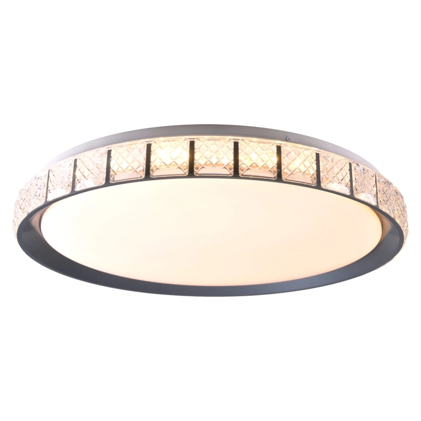 LED ljusreglerad taklampa till badrum NINA LED/72W/230V diameter 49 cm 3000-6000K IP44 + fjärrkontroll
