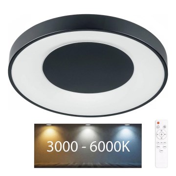 LED ljusreglerad taklampa till badrum WITOLD LED/72W/230V diameter 48 cm 3000-6000K IP44 + fjärrkontroll