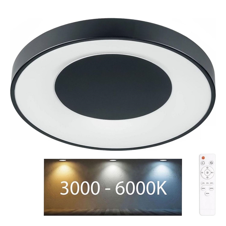 LED ljusreglerad taklampa till badrum WITOLD LED/72W/230V diameter 48 cm 3000-6000K IP44 + fjärrkontroll