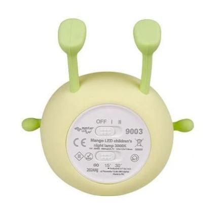 LED Ljusreglerad uppladdningsbar barns nattlampa LED/1W/5V 3000K 800 mAh mango