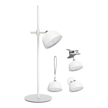 LED Ljusreglerad uppladdningsbar bordslampa 04.01.2001 LED/3,5W/5V 3000/4000/6500K IP54 1800 mAh vit