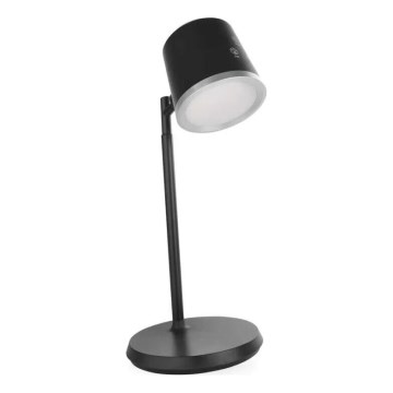 LED Ljusreglerad uppladdningsbar bordslampa 04.01.2001 LED/6W/3,7V 3000K/4000K/6500K 1500mAh svart