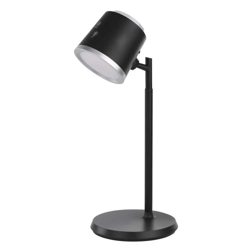 LED Ljusreglerad uppladdningsbar bordslampa 04.01.2001 LED/6W/3,7V 3000K/4000K/6500K 1500mAh svart
