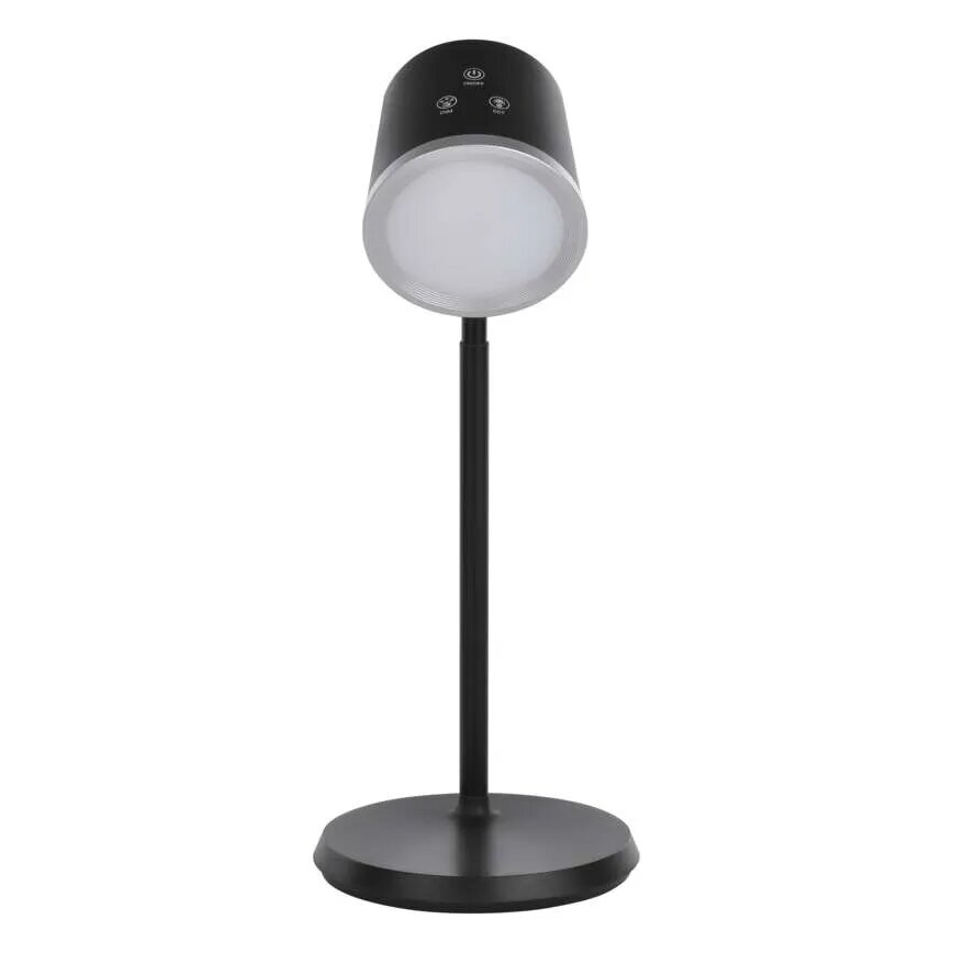 LED Ljusreglerad uppladdningsbar bordslampa 04.01.2001 LED/6W/3,7V 3000K/4000K/6500K 1500mAh svart
