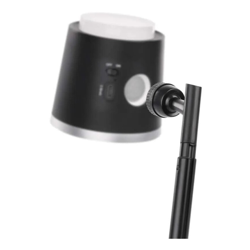 LED Ljusreglerad uppladdningsbar bordslampa 04.01.2001 LED/6W/3,7V 3000K/4000K/6500K 1500mAh svart