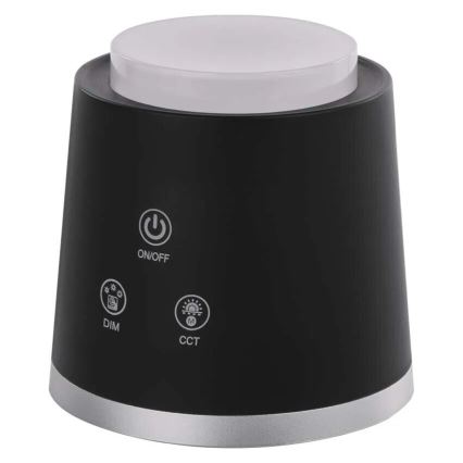 LED Ljusreglerad uppladdningsbar bordslampa 04.01.2001 LED/6W/3,7V 3000K/4000K/6500K 1500mAh svart