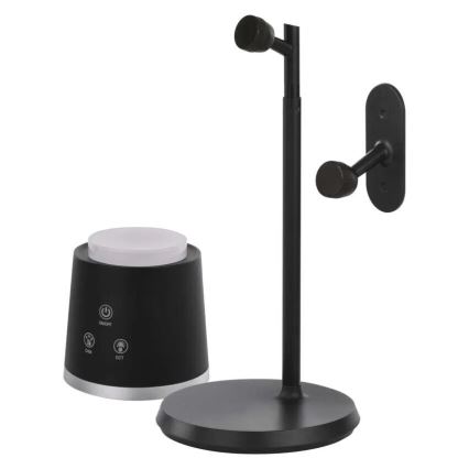 LED Ljusreglerad uppladdningsbar bordslampa 04.01.2001 LED/6W/3,7V 3000K/4000K/6500K 1500mAh svart