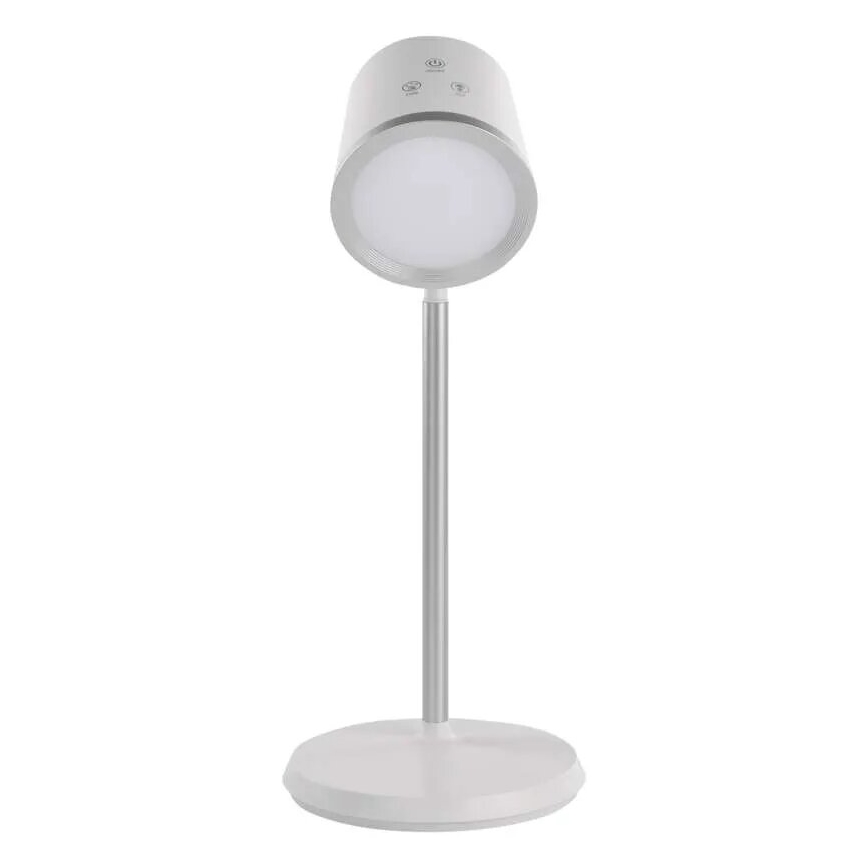 LED Ljusreglerad uppladdningsbar bordslampa 04.01.2001 LED/6W/3,7V 3000K/4000K/6500K 1500mAh vit