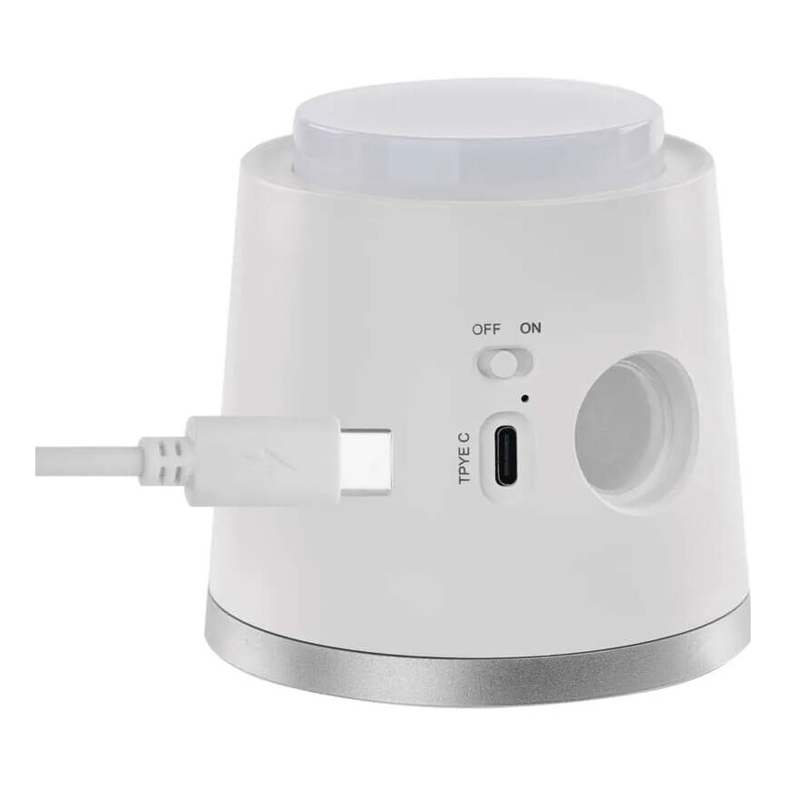 LED Ljusreglerad uppladdningsbar bordslampa 04.01.2001 LED/6W/3,7V 3000K/4000K/6500K 1500mAh vit