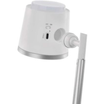 LED Ljusreglerad uppladdningsbar bordslampa 04.01.2001 LED/6W/3,7V 3000K/4000K/6500K 1500mAh vit