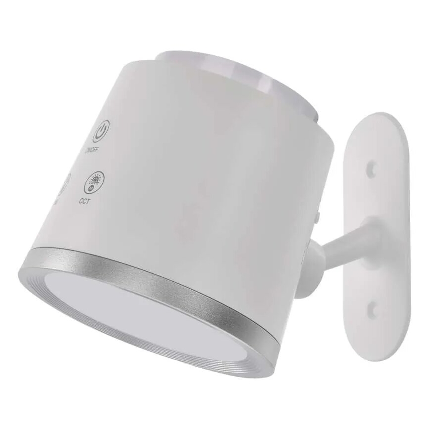 LED Ljusreglerad uppladdningsbar bordslampa 04.01.2001 LED/6W/3,7V 3000K/4000K/6500K 1500mAh vit