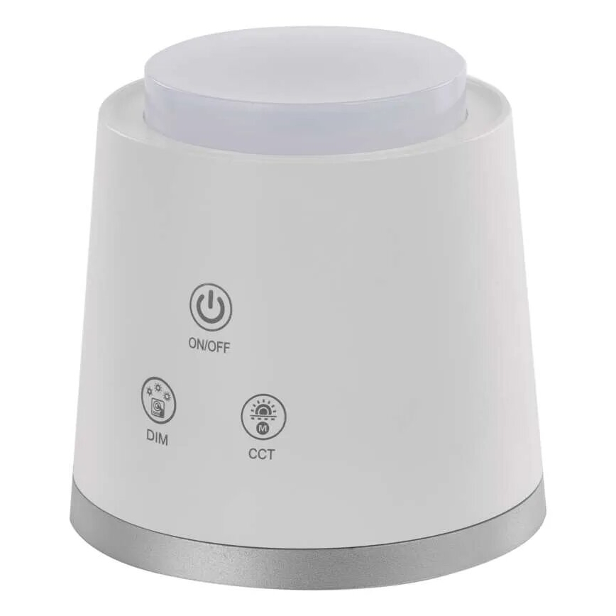 LED Ljusreglerad uppladdningsbar bordslampa 04.01.2001 LED/6W/3,7V 3000K/4000K/6500K 1500mAh vit
