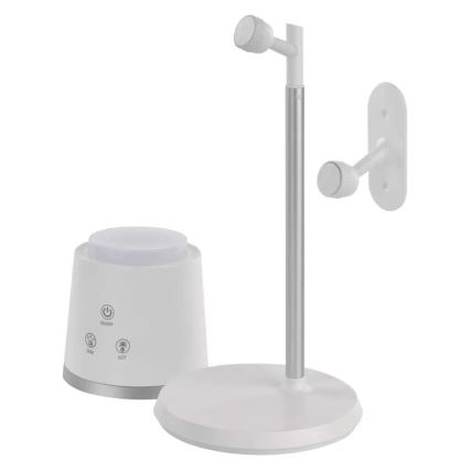 LED Ljusreglerad uppladdningsbar bordslampa 04.01.2001 LED/6W/3,7V 3000K/4000K/6500K 1500mAh vit