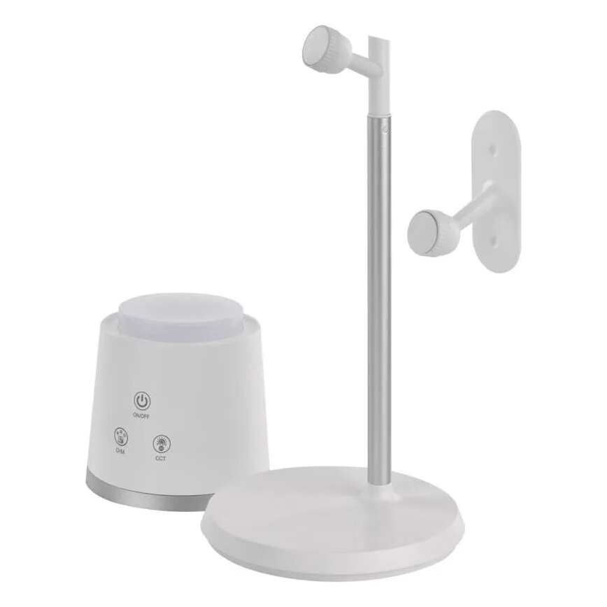 LED Ljusreglerad uppladdningsbar bordslampa 04.01.2001 LED/6W/3,7V 3000K/4000K/6500K 1500mAh vit