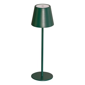 LED Ljusreglerad uppladdningsbar bordslampa INITA LED/1,2W/1800 mAh IP54 grön