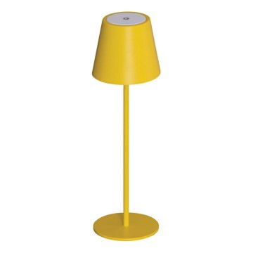 LED Ljusreglerad uppladdningsbar bordslampa INITA LED/1,2W/1800 mAh IP54 gul