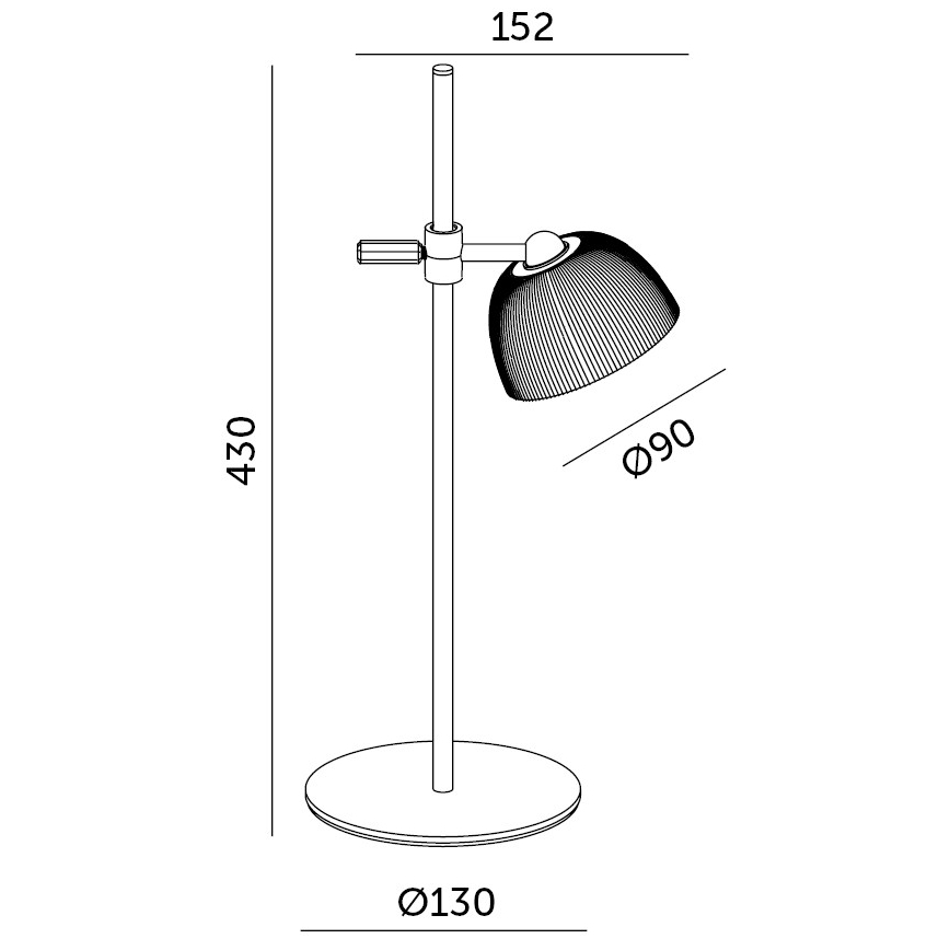 LED Ljusreglerad uppladdningsbar bordslampa 04.01.2001 LED/3,5W/5V 3000/4000/6500K IP54 1800 mAh vit