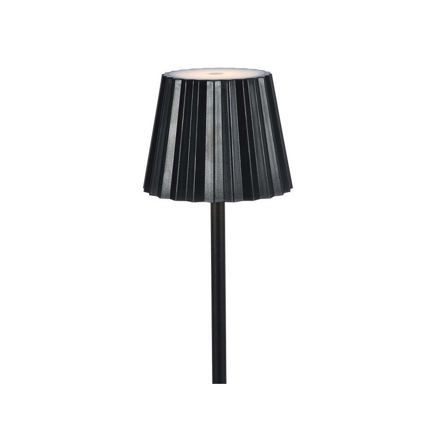 LED Dimbar uppladdningsbar touch bordslampa LED/4W/5V 3000-6000K 1800 mAh svart